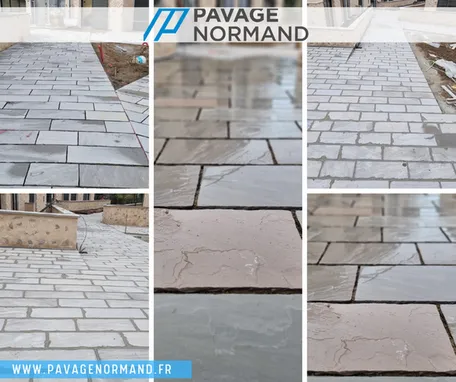 Dalles grès des Indes