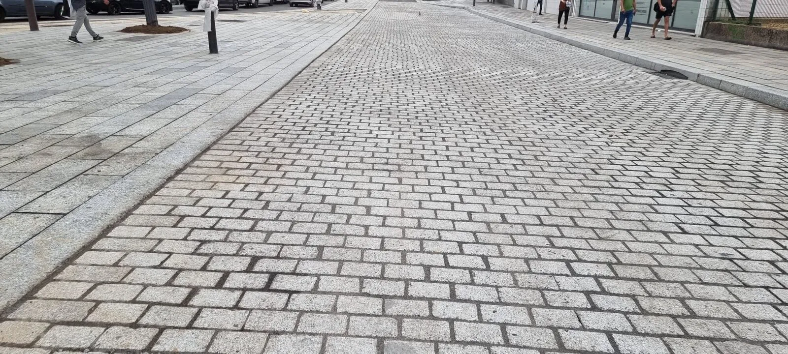 Pavés granit — Rénovation Rue de la Chapelle